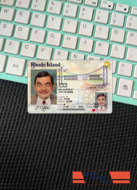 USA Rhode Island DL photolook FRONT PSD template